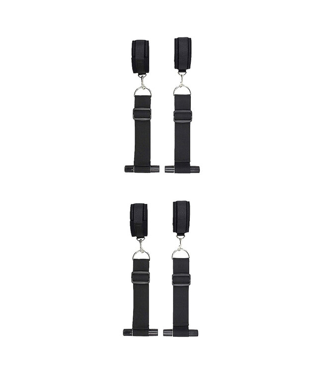 Shots America Ouch! Black & White Door Restraint Kit