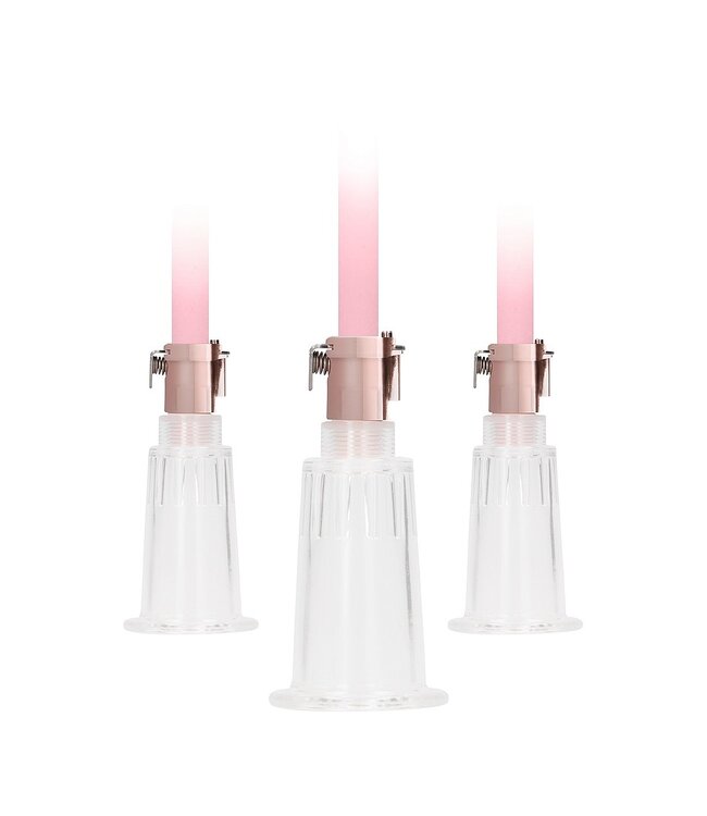 Shots America Pumped Automatic Rechargeable Clitoral & Nipple Pump Set - Large