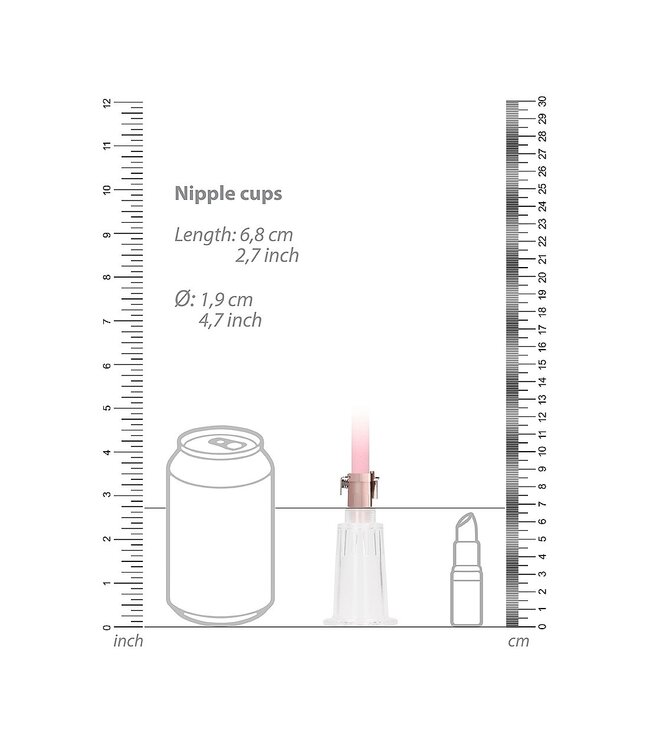 Shots America Pumped Automatic Rechargeable Clitoral & Nipple Pump Set - Large