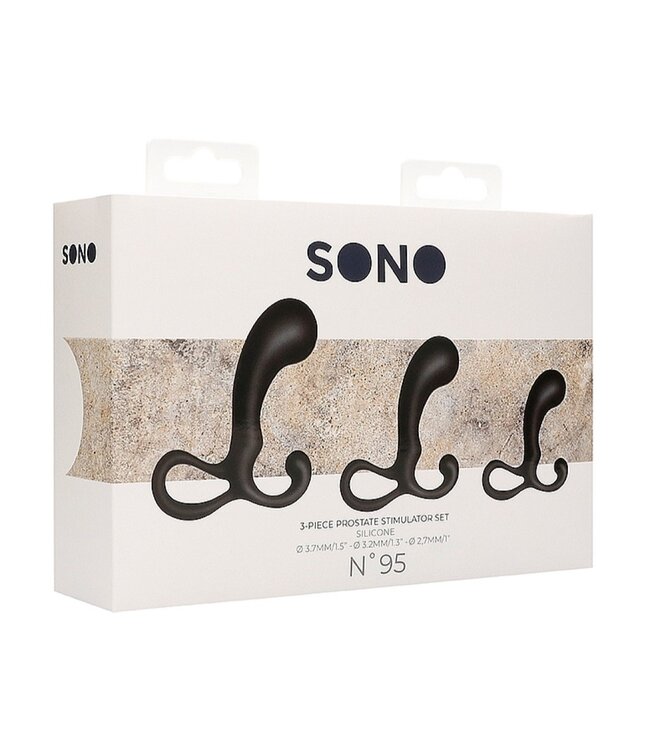 Shots America SONO No. 95 3-Piece Prostate Stimulator Set