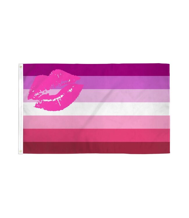 Lipstick Lesbian Pride Flag 3ft x 5ft