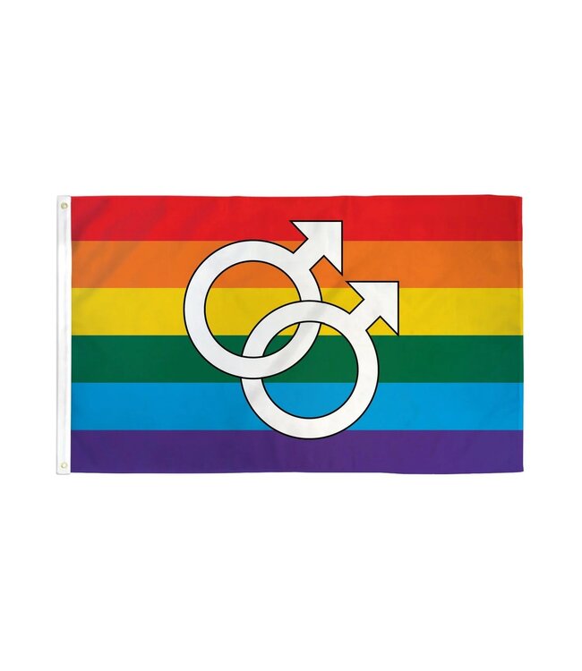 Double Mars Pride Flag 3ft x 5ft