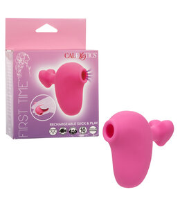 CalExotics First Time® Rechargeable Suck & Play