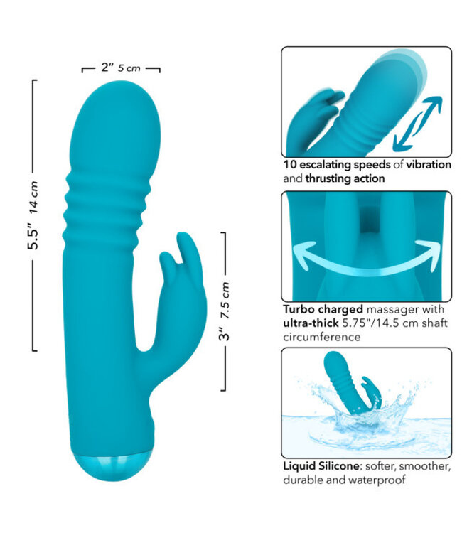 CalExotics Thicc™ Chubby Thrusting Tickler