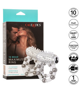 CalExotics 10 Bead Maximus® Ring (Rechargeable)