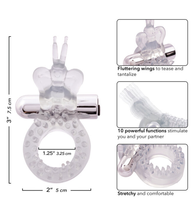 CalExotics Wireless Butterfly Ring™ (Rechargeable)