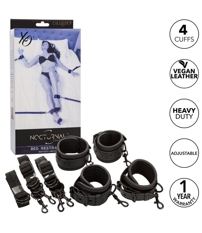CalExotics Nocturnal™ Collection Bed Restraints