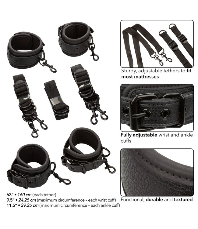 CalExotics Nocturnal™ Collection Bed Restraints
