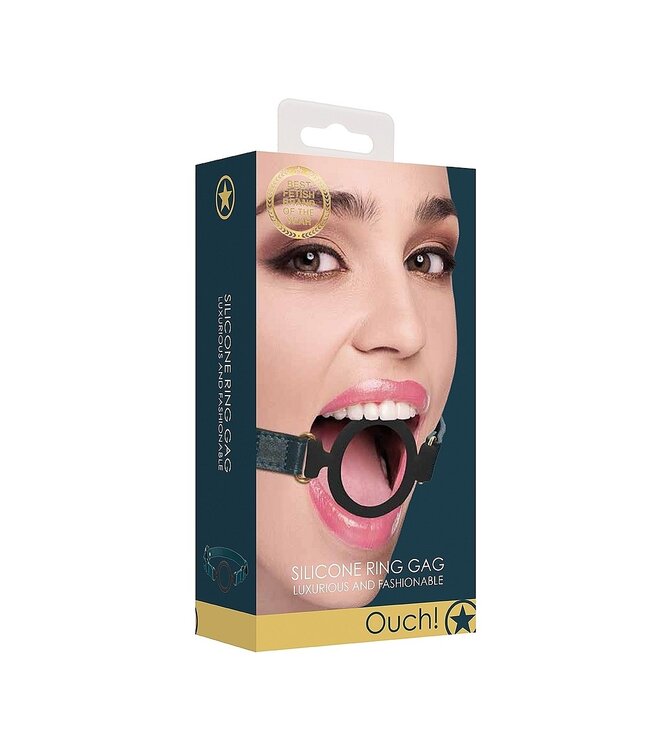 Shots America Ouch! Halo Silicone Ring Gag