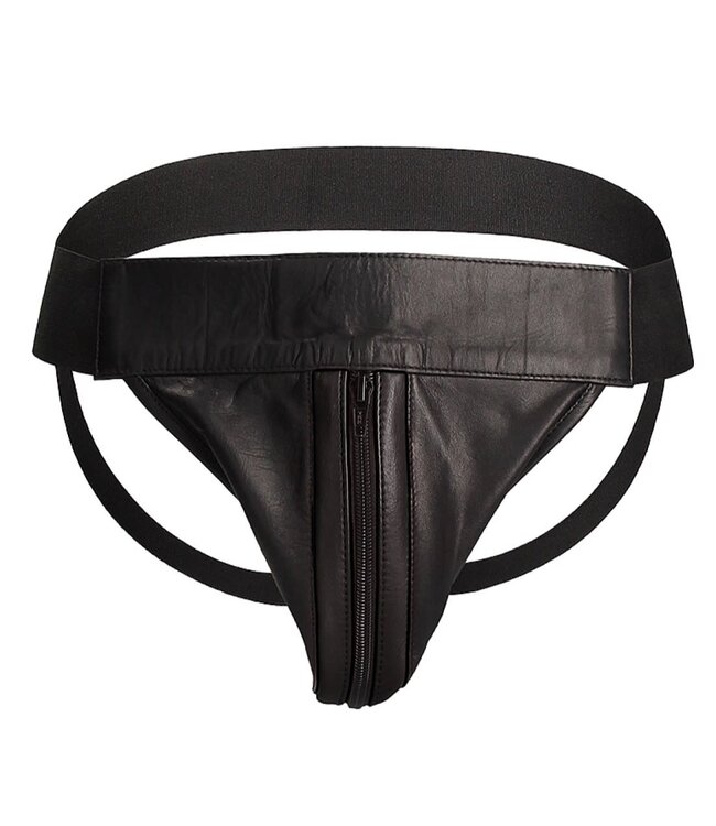 Shots America Ouch! Striped Front with Zip Jock