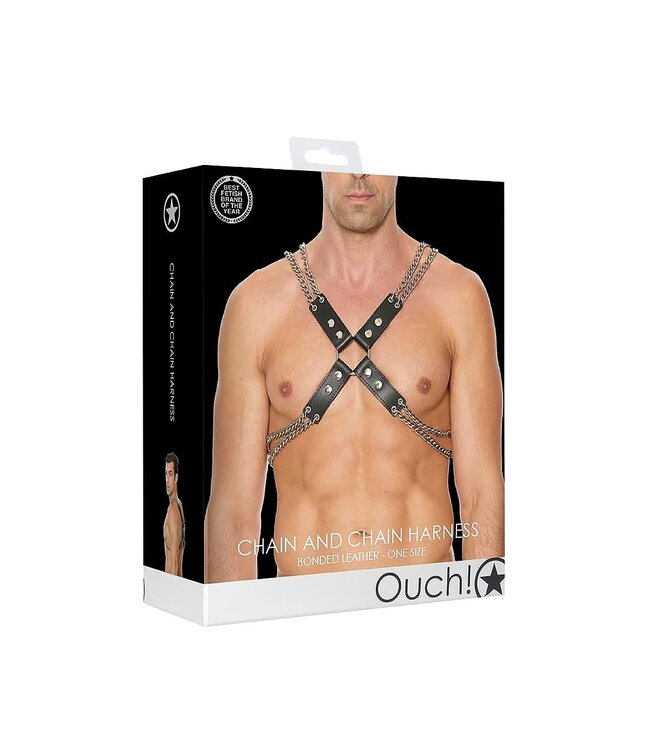 Shots America Ouch! Chain and Chain Harness