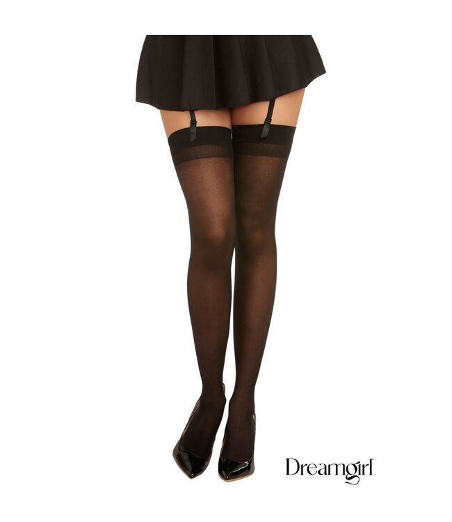 Dreamgirl Dreamgirl Moulin Sheer Stocking with Back Seam OS