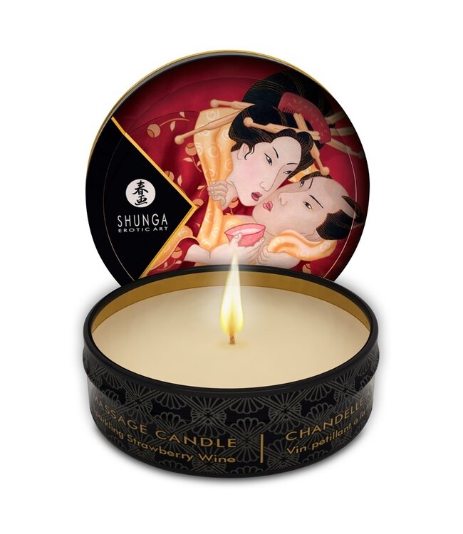 Shunga Erotic Art Shunga Mini Massage Candle 1 oz/30 ml