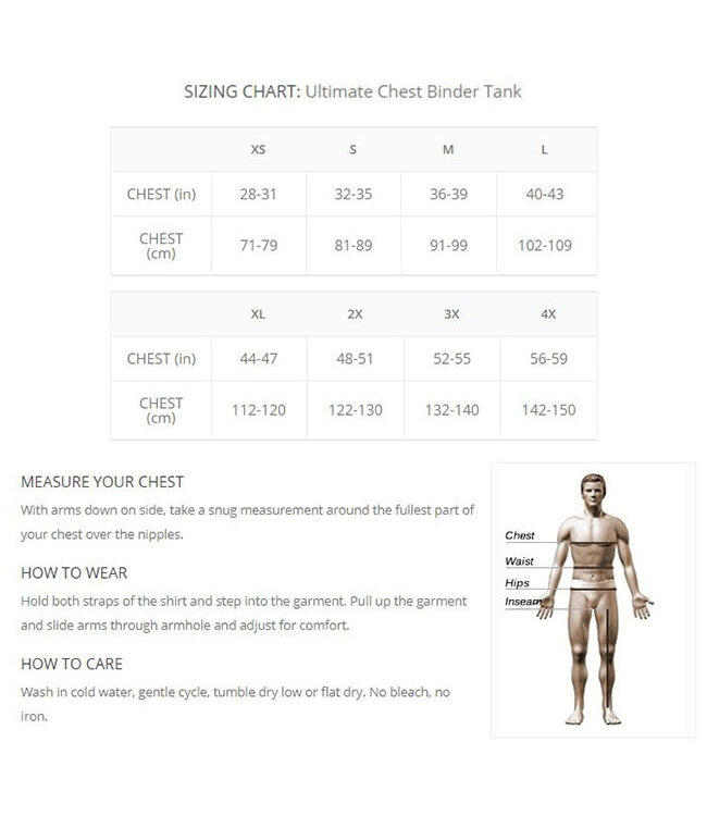 Underworks Underworks Ultimate Chest Binder Compression Tank