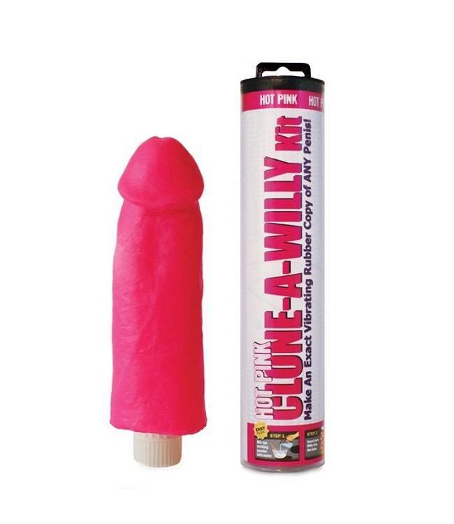 Clone-A-Willy Clone-A-Willy Vibrator Kit - Hot Pink