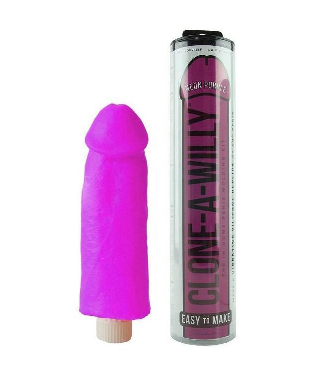 Clone-A-Willy Clone-A-Willy Vibrator Kit - Neon Purple