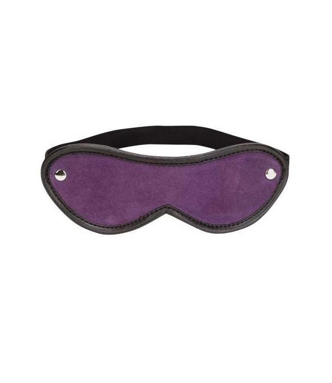 Punishment Purple Suede Bondage Mask