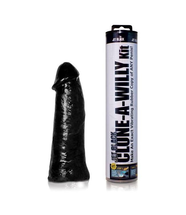 Clone-A-Willy Clone-A-Willy Vibrator Kit - Jet Black
