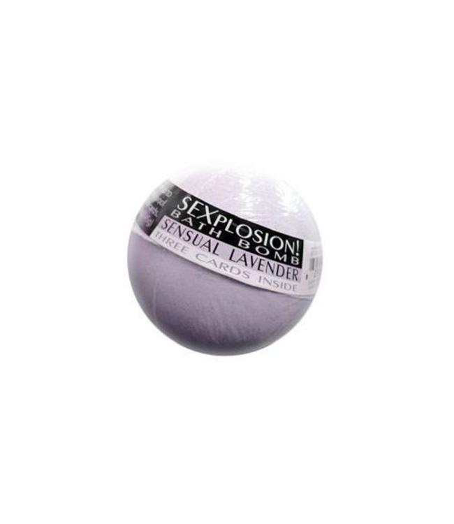 Sexplosion Bath Bomb - 3 Sex Cards Inside