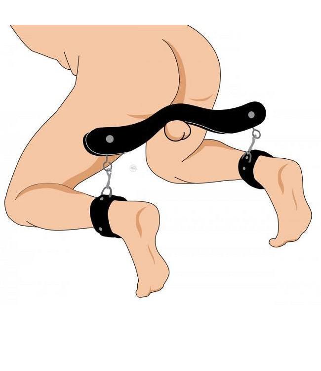 Master Series The Extreme Enforcer Humbler with Ankle Restraints