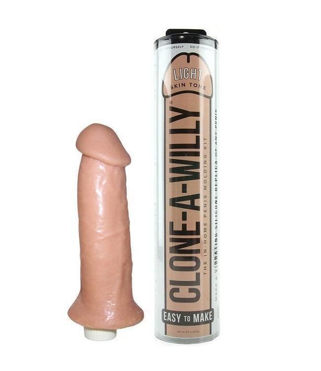 Clone-A-Willy Clone-A-Willy Vibrator Kit - Light Skin Tone