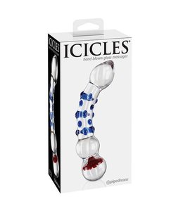 Icicles Icicles No. 18 Textured G-Spot Glass Dildo