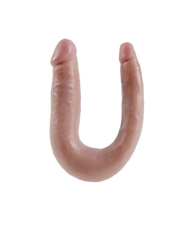 King Cock King Cock Double Trouble Dildo - Small
