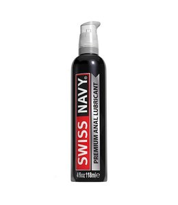 M.D. Science Lab Swiss Navy Silicone-Based Anal Lubricant 4oz