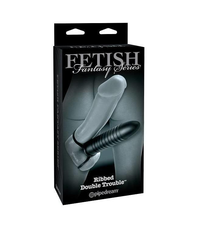 Fetish Fantasy Series Limited Edition Fetish Fantasy Limited Edition Ribbed Double Trouble
