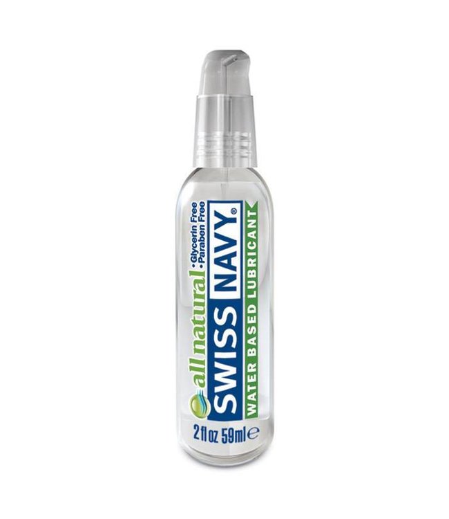 M.D. Science Lab Swiss Navy All Natural Water-Based Lubricant 2oz