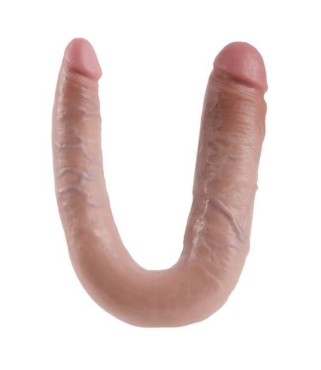 King Cock King Cock Double Trouble Dildo - Large