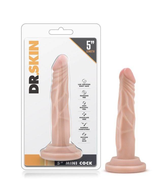Blush Novelties Dr. Skin 5" Mini Cock Beige