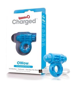 Screaming O Screaming O Charged - O Wow Vibrating Cock Ring