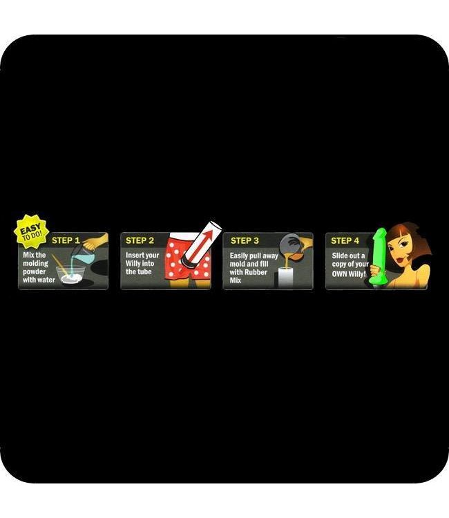 Clone-A-Willy Clone-A-Willy Vibrator Kit - Glow-in-the-Dark Green