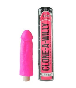 Clone-A-Willy Clone-A-Willy Vibrator Kit - Glow-in-the-Dark Pink