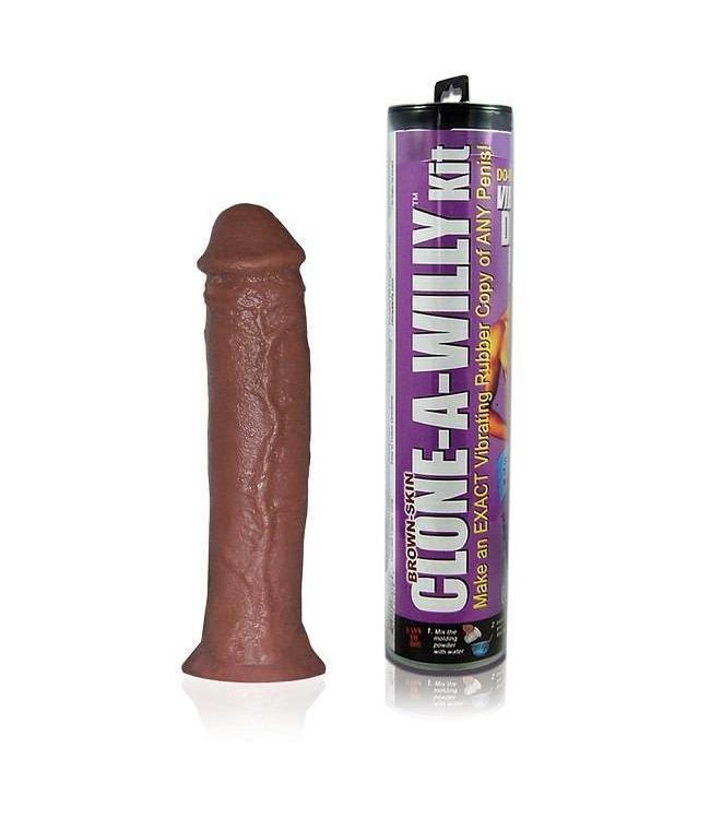 Clone-A-Willy Clone-A-Willy Vibrator Kit - Deep Skin Tone