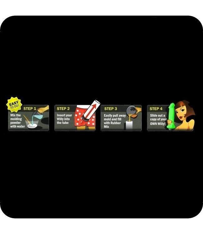 Clone-A-Willy Clone-A-Willy Vibrator Kit - Deep Skin Tone