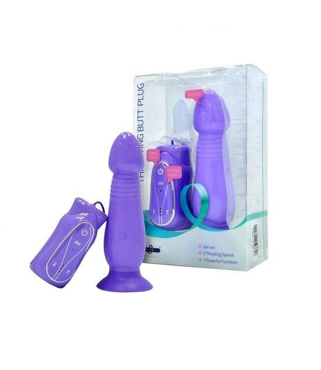 Seven Creations Thrusting Butt Plug