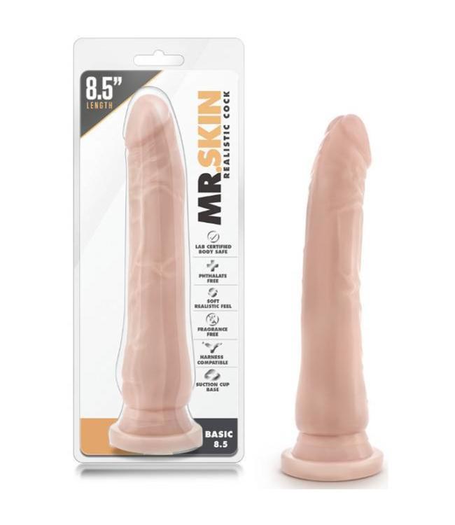Blush Novelties Dr. Skin Realistic Cock Basic 8.5 Beige