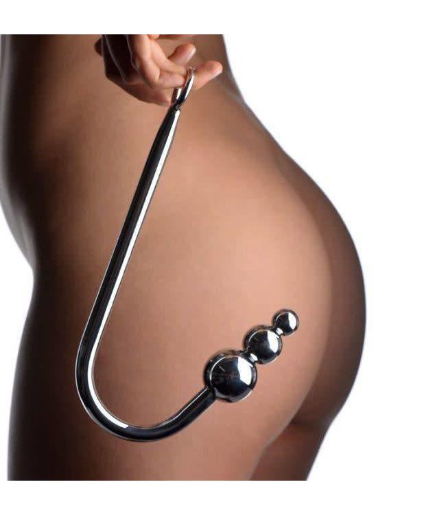 Master Series Meat Hook Beaded Anal Hook