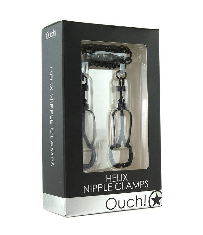 Shots America Ouch! Helix Nipple Clamps