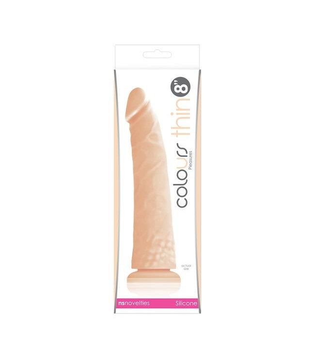 NS Novelties Colours Pleasures Thin 8" Dildo