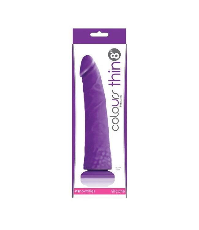 NS Novelties Colours Pleasures Thin 8" Dildo