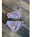 Girls Two piece set, foil printed Swimsuit