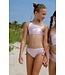 Girls Two piece set, foil printed Swimsuit