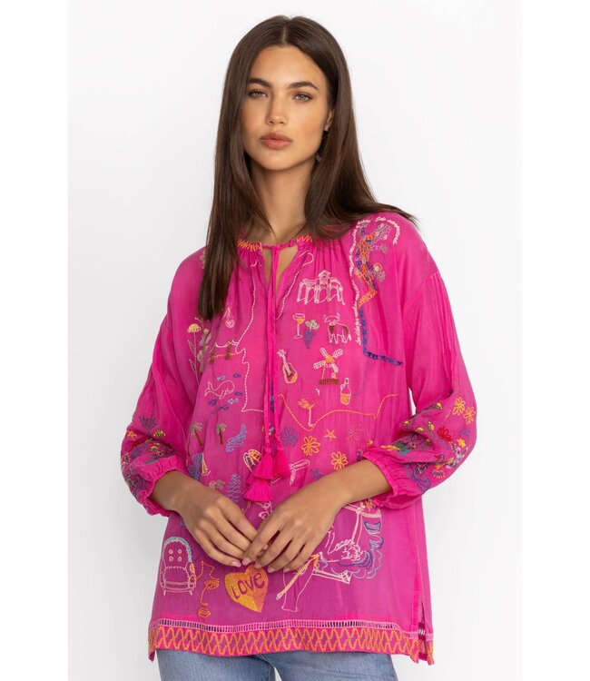 Johnny Was Zadonia Blouse
