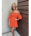Buddy Love Spencer Puff Sleeve Mini Dress
