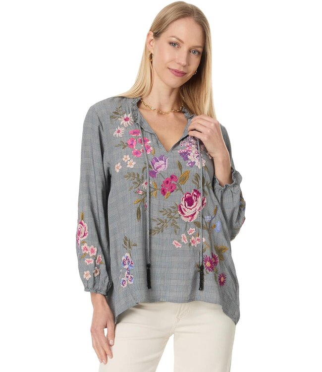 Johnny Was Field Blouse