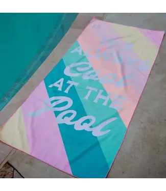 Katydid It's Always Cool At The Pool Towel