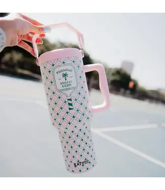 Katydid Pickleball Social Tumbler